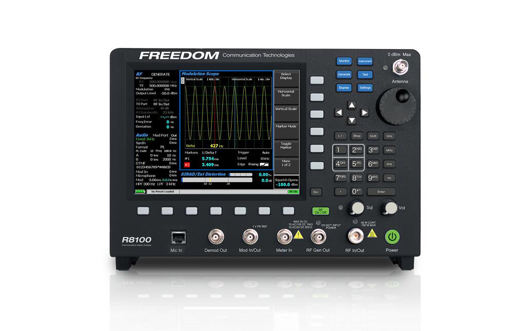 R8100便攜式無線電綜測儀