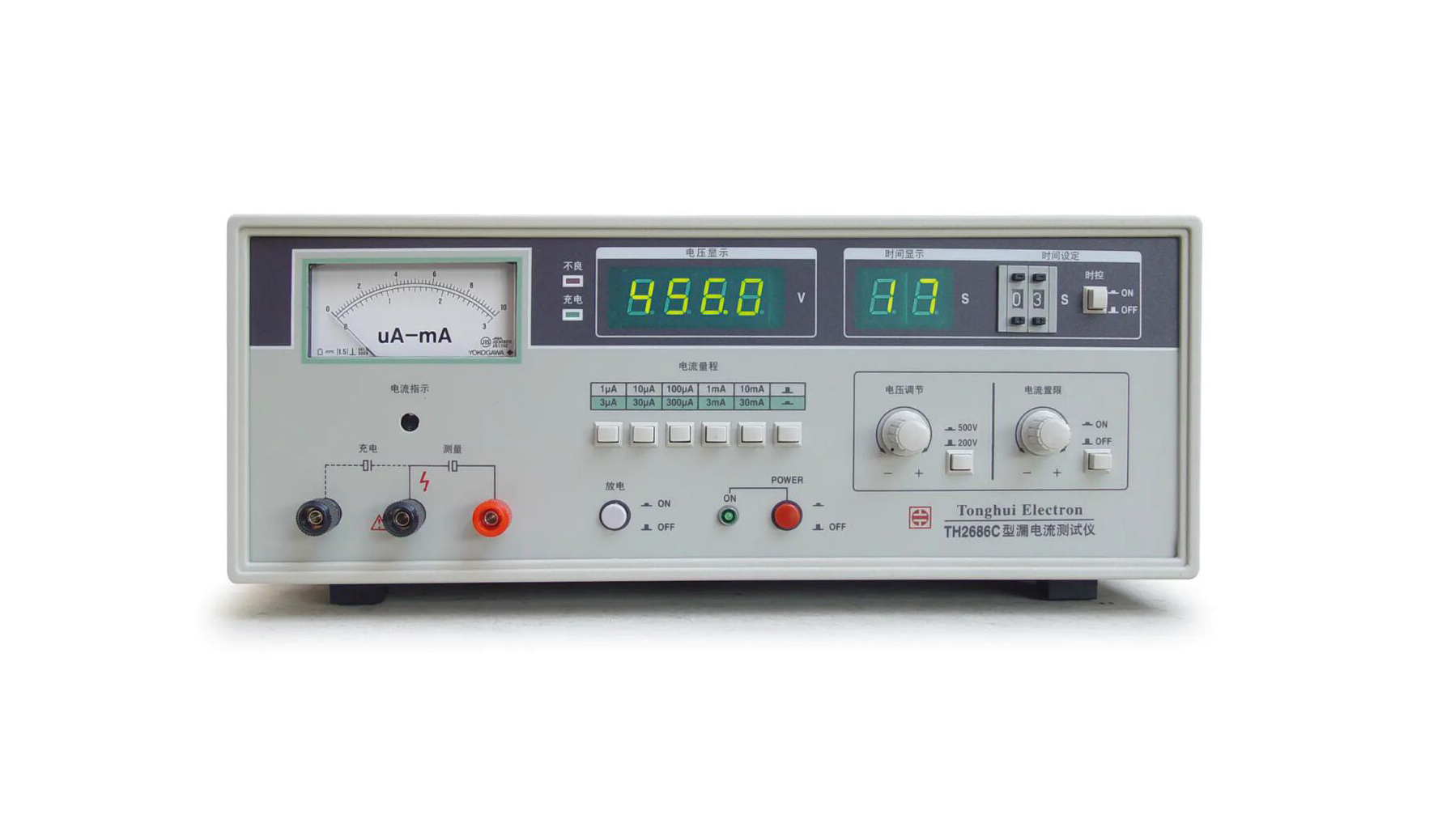 TH2686C/TH2686N電解電容漏電流測(cè)試儀 TH2686C/TH2686N電解電容漏電流測(cè)試儀