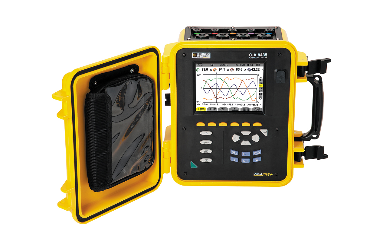 CA8435三相電能質(zhì)量分析儀