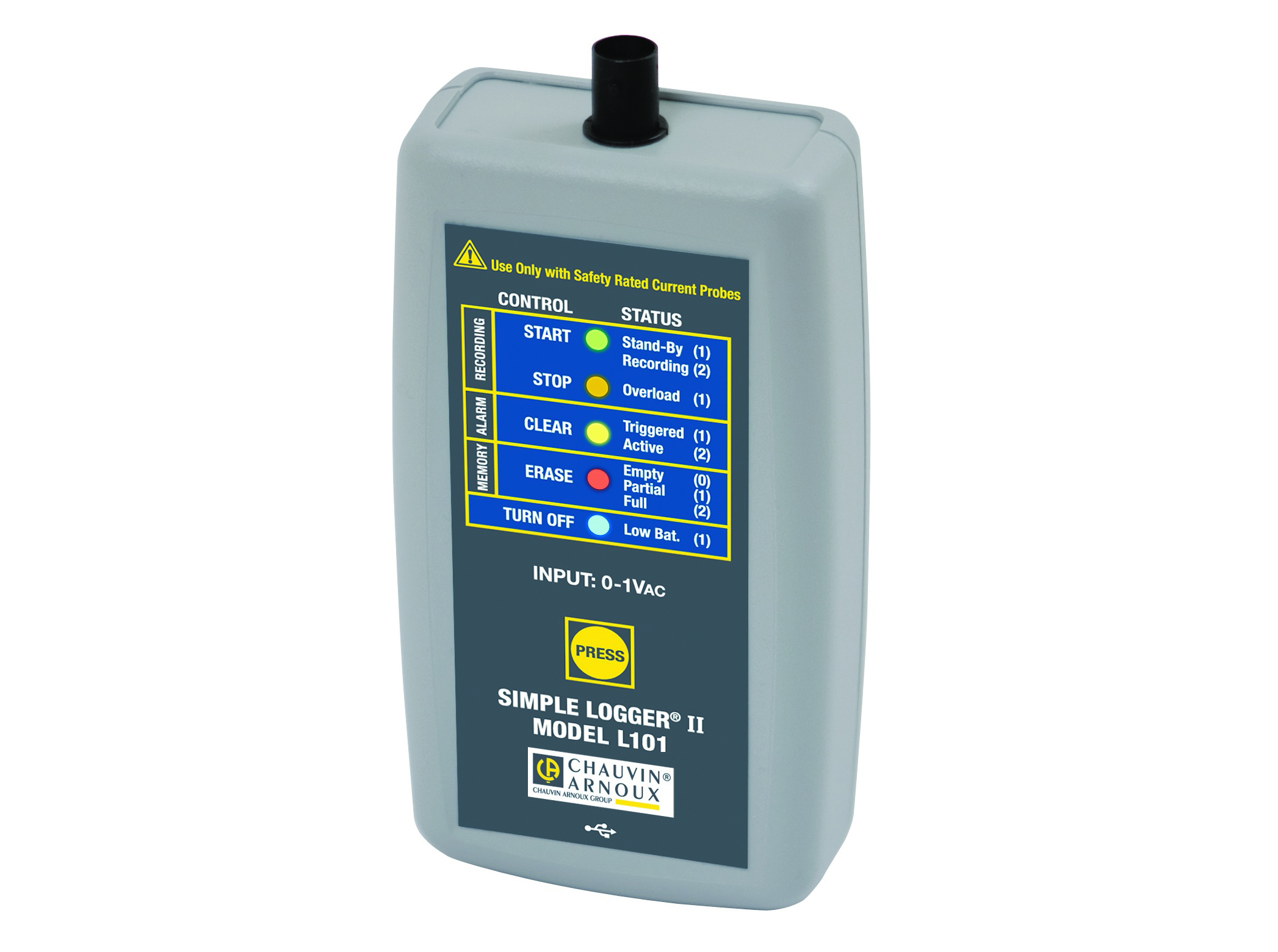 L100系列TRMS電流記錄儀