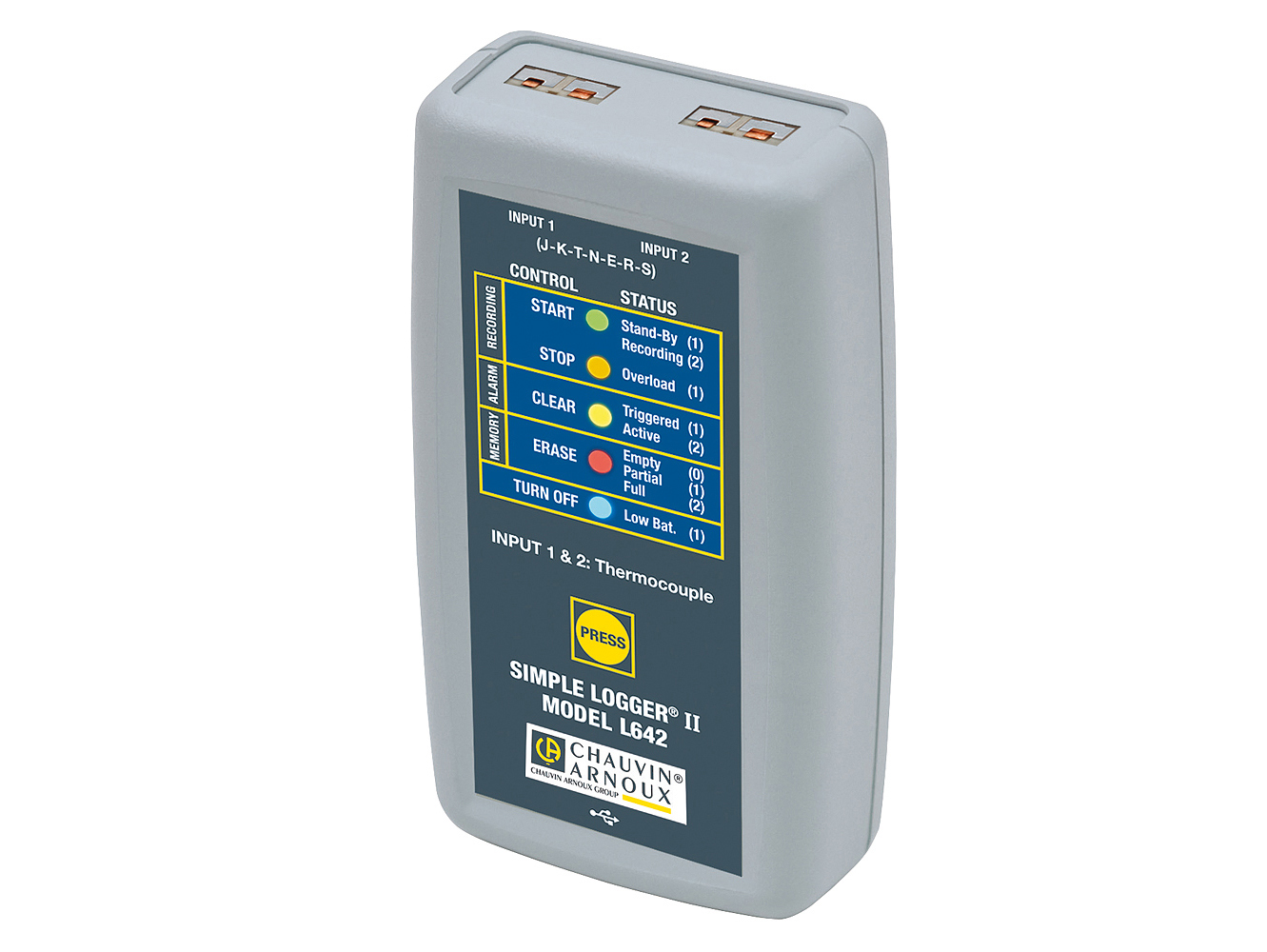 L642溫度/溫濕度記錄儀 L642溫度/溫濕度記錄儀