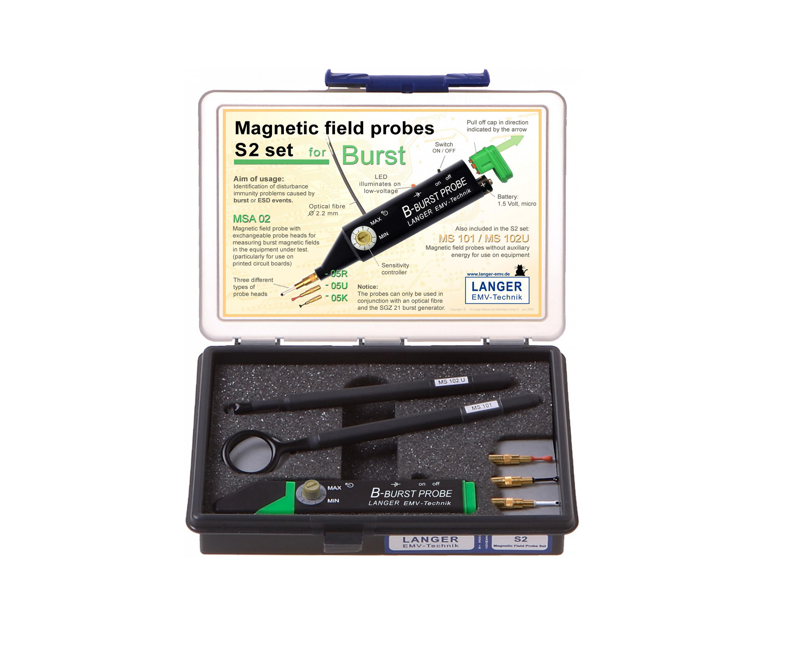 S2瞬態(tài)磁場探頭組 S2瞬態(tài)磁場探頭組