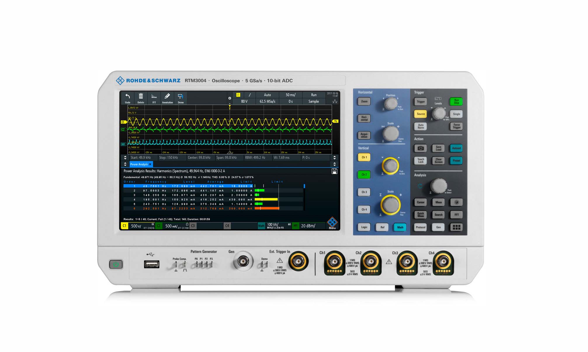 RTM3000系列(RTM3002/RTM3004)混合信號示波器 RTM3000系列(RTM3002/RTM3004)混合信號示波器