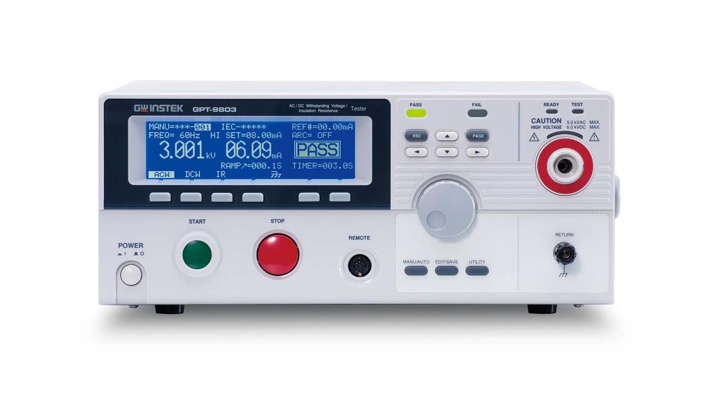 GPT-9800系列安規測試儀(GPT-9801/9802/9803/9804) GPT-9800系列安規測試儀(GPT-9801/9802/9803/9804)