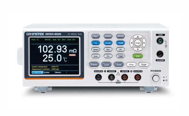 GOM800系列直流微歐計(GOM-804/805) GOM800系列直流微歐計(GOM-804/805)